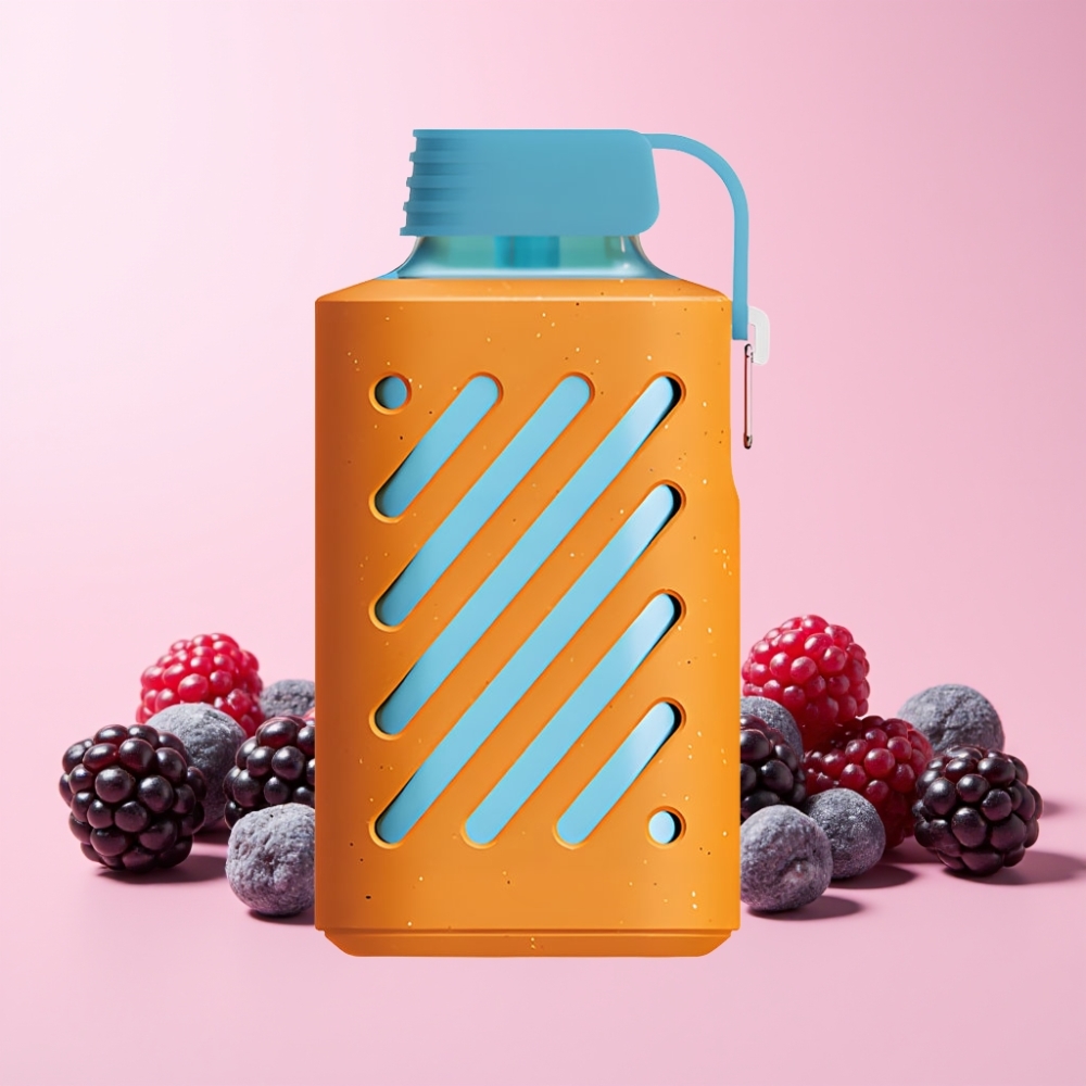 VOZOL GEAR 10000 Puffar Multifunktionell Bärrem Svensk Grossist VAMT Mesh Coil 20 ml E-vätska Blåbär Is