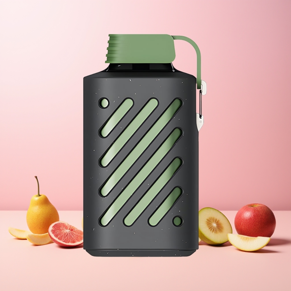 VOZOL GEAR 10000 Puffar Multifunktionell Buckle 20 ml E-vätska Kapacitet VAMT Mesh Coil Ljuvis (Lush Ice) Sverige Grossist