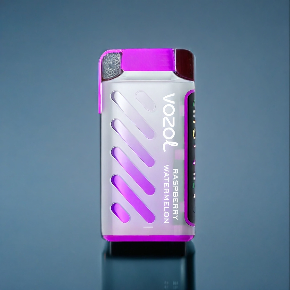 Hallon Vattenmelon VOZOL Gear Power 20000 Puffar Sverige Grossist S.i.L.C. Tech Dual Mesh Coil Full Screen Display 20mL 50mg