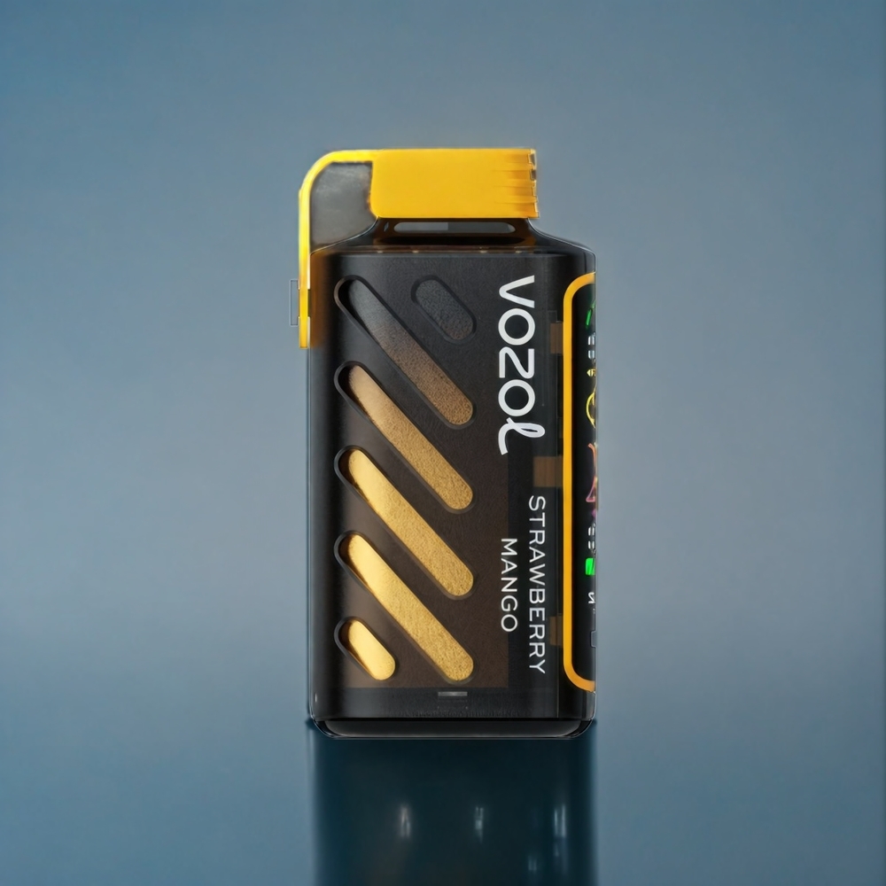 Jordgubbe Mango VOZOL Gear Power Sverige Grossist 20000 Puffar S.i.L.C. Tech Dual Mesh Coil 20mL 5%
