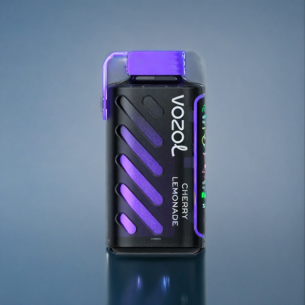Körsbär Lemonad VOZOL Gear Power 20000 Puffar S.i.L.C. Tech Dual Mesh Coil Full Skärm Sverige Grossist
