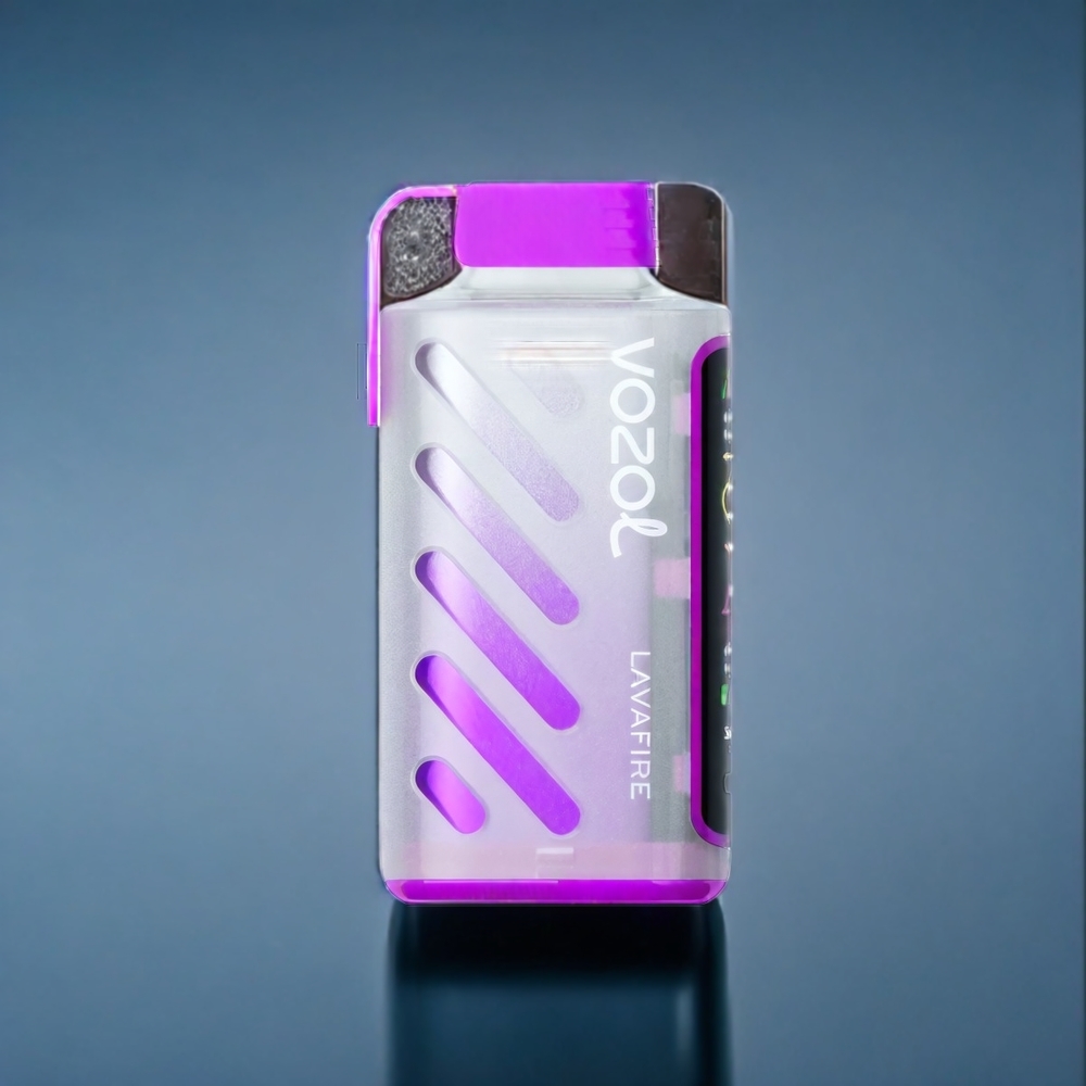 Lavafire Smak Vozol Gear Power 20000 Puffar S.i.L.C. Tech Dual Mesh Coil Full Skärm Sverige Grossist