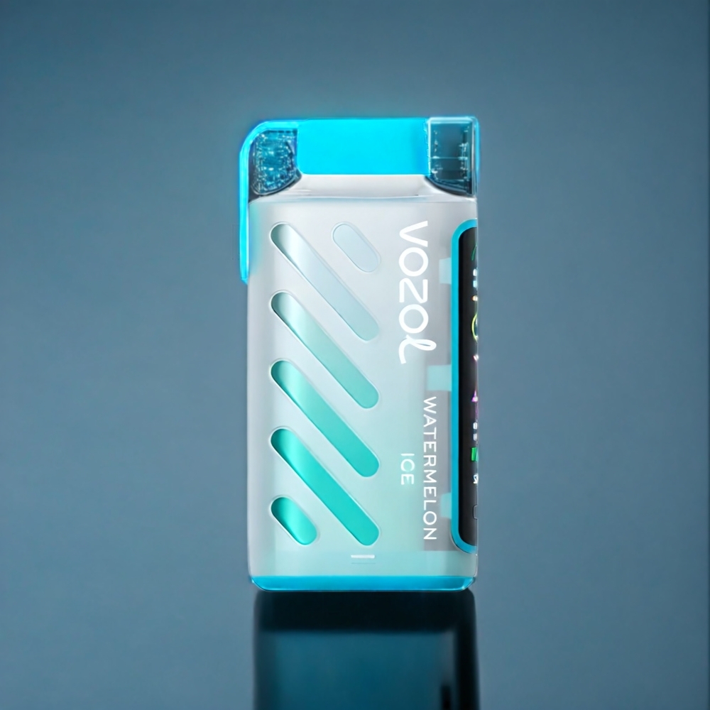 Vattenmelonis Brand: VOZOL Gear Power 20000 Puffar S.i.L.C. Tech Dual Mesh Coil 20mL 5% Sverige Grossist