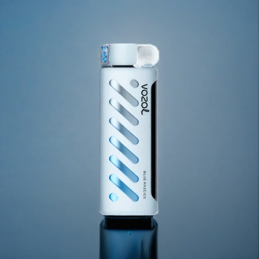 Blå Hallon Is VOZOL Gear Shisha 25000 Puffar Dual Mesh S.i.L.C Tech 1000mAh Sverige Grossist
