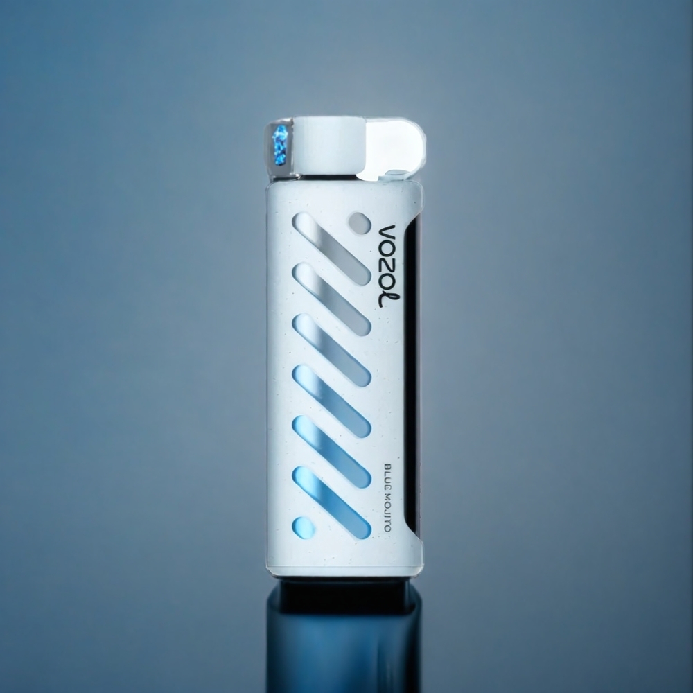Blå Mojito VOZOL Gear Shisha 25000 Puffar Dual Mesh S.i.L.C Tech 1000mAh Sverige Grossist