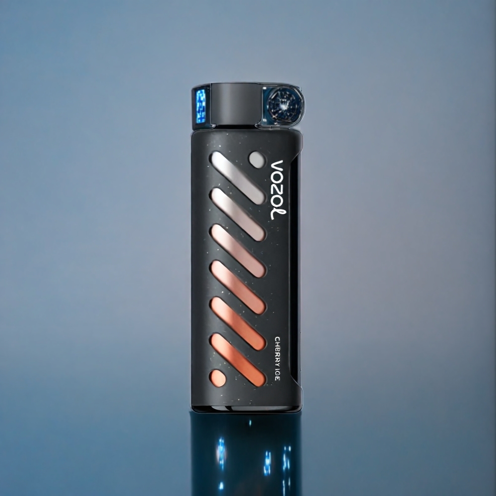 Körsbärsglass VOZOL Gear Shisha Smart Chip S.i.L.C Tech Dual Mesh 1000mAh 3mg/ml Sverige Grossist
