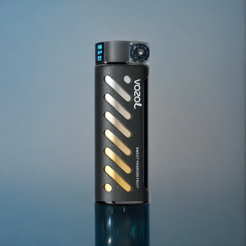 Söt Passionsfrukt VOZOL Gear Shisha 25000 Puffar Sverige Grossist Dual Mesh Dual Modes S.i.L.C Tech 1000mAh
