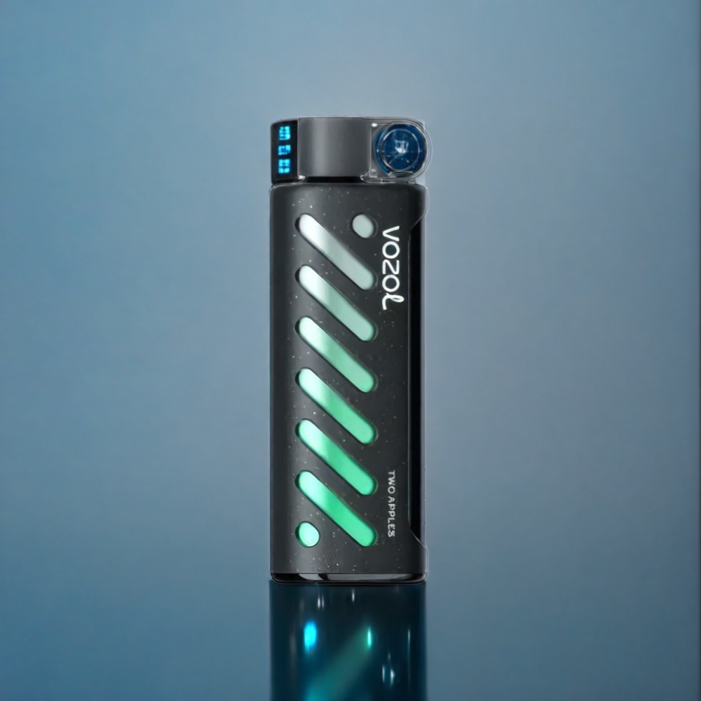 Två Äpplen VOZOL Gear Shisha 25000 Puffar S.i.L.C Tech Dual Mesh Dual Modes 1000mAh 3mg/ml Sverige Grossist