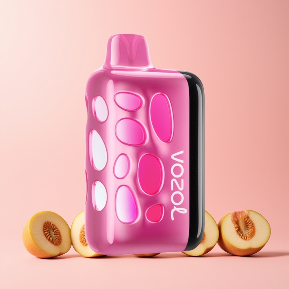 VOZOL RAVE 40000 270° Glödande Beat-Synkad Party 80% Laddning 20min 20/50mg/ml 1000mAh Sverige Grossist Jordgubb Persika