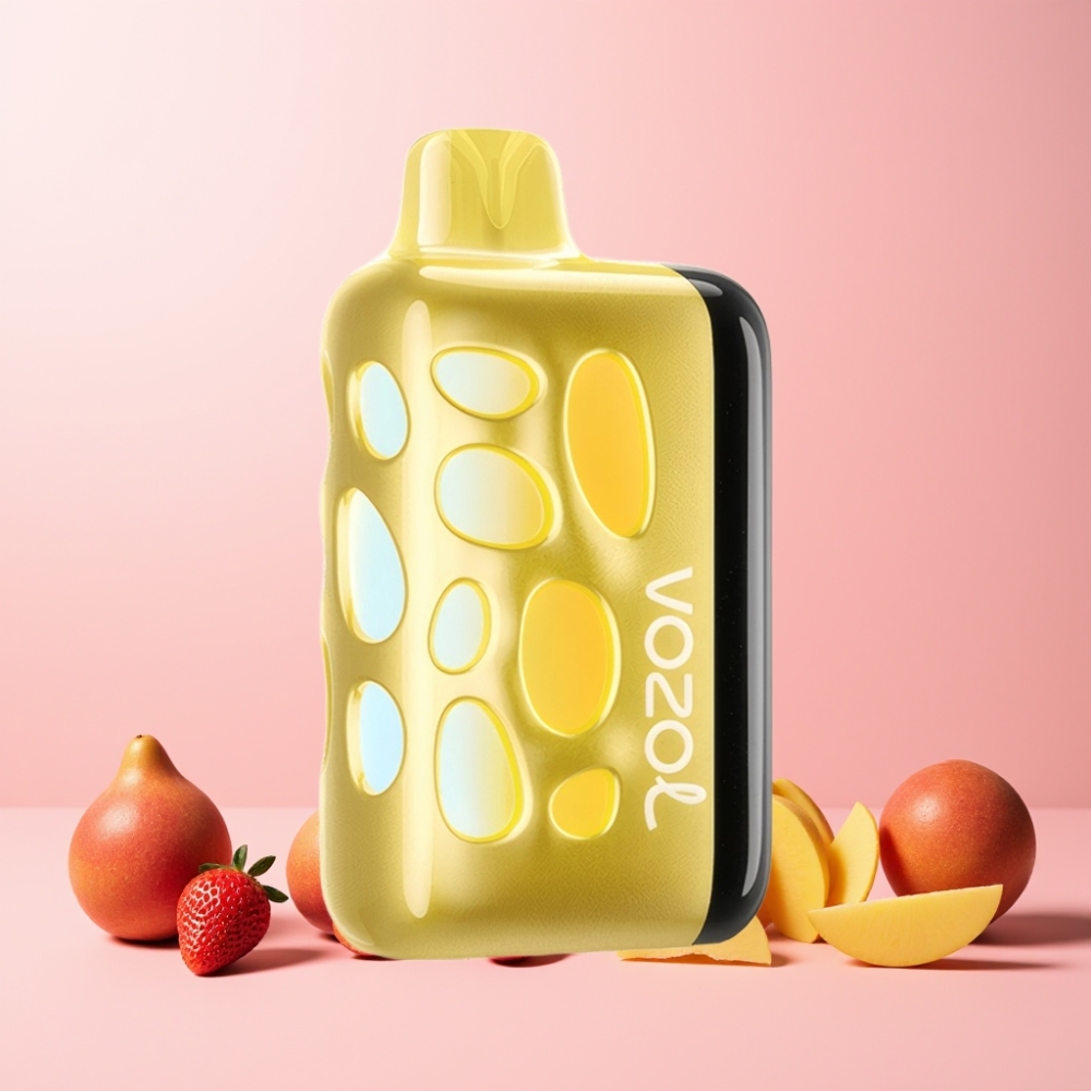VOZOL RAVE 40000 270° Glow Beat-Synced 1000mAh Sverige Grossist Jordgubb Mango