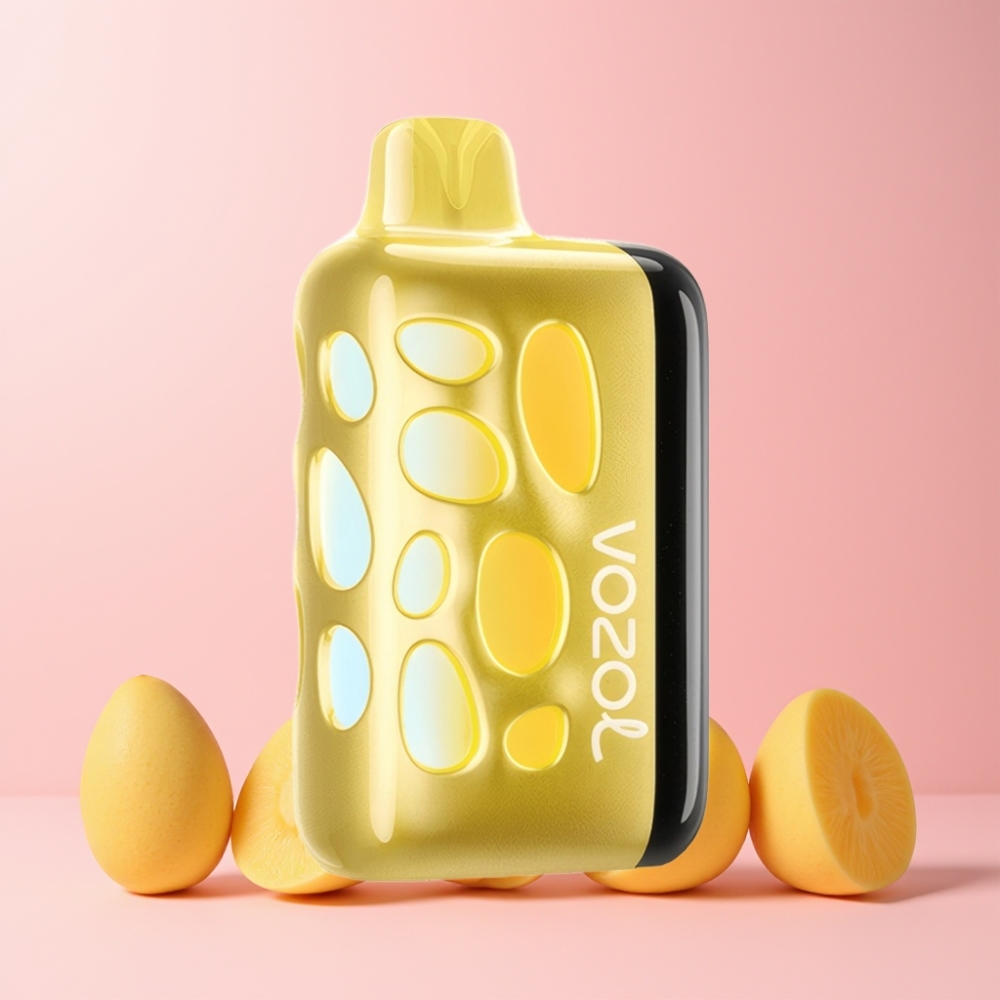 VOZOL RAVE 40000 Sverigegrossist 270° Glödande Design Beat-Synkad Festläge 20/50mg/ml Mango Is