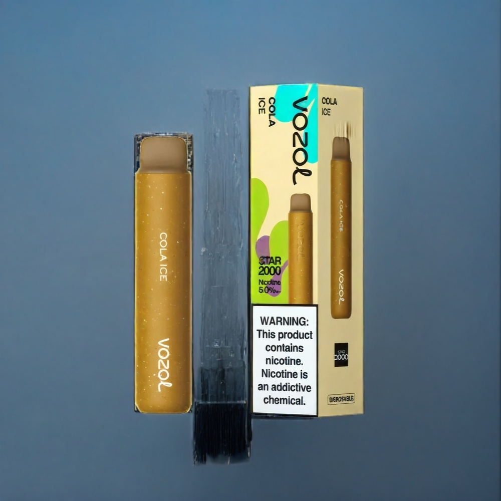 Cola Is VOZOL Star 2.2\'\' HD Spegelskärm 650mAh 20000 Puffar Dual Mesh Sverige Grossist