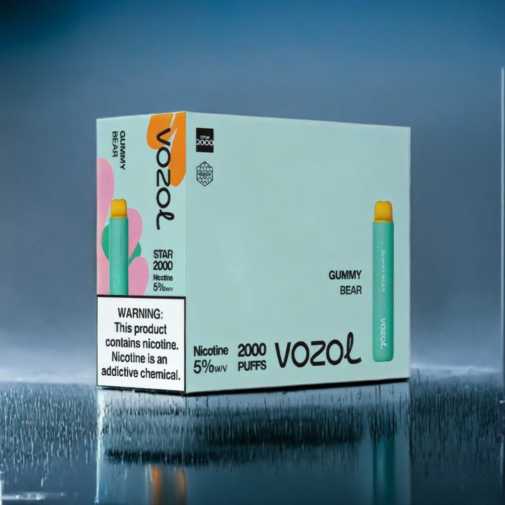 Godisbjörn VOZOL Star 20000 Puffar Dual Mesh 650mAh Sverige Grossist