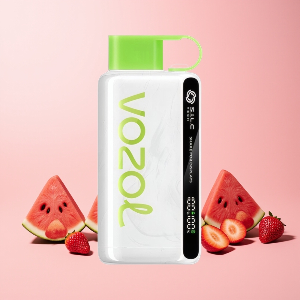 VOZOL STAR 9000/12000 Svensk Grossist Skak för Visning S.i.L.C TECH 30% Snabbare Laddning 650mAh Jordgubb Vattenmelon Engångs Vape