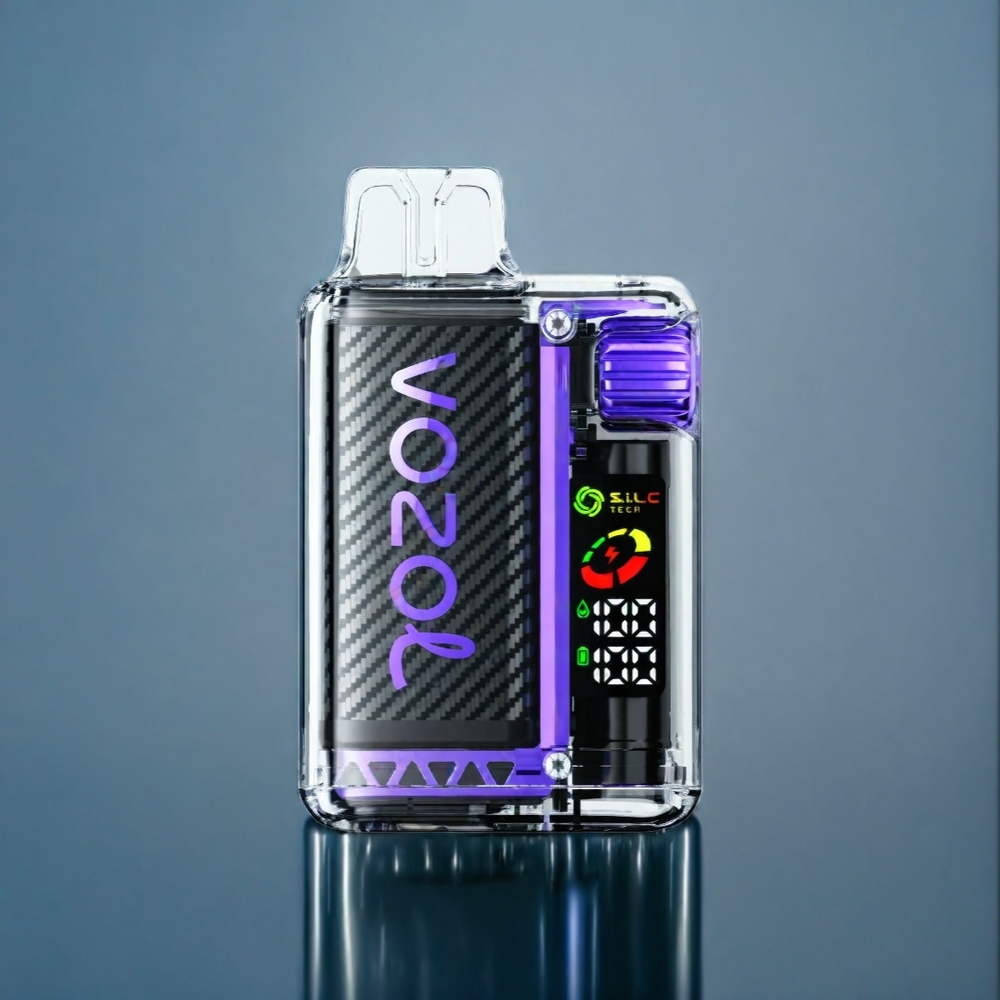 Jordgubb Mango VOZOL Vista 20000 Puffar 650mAh 2% Nikotin OLED Skärm Dual Mesh Coil MCU Chip PCR-material Sverige Grossist