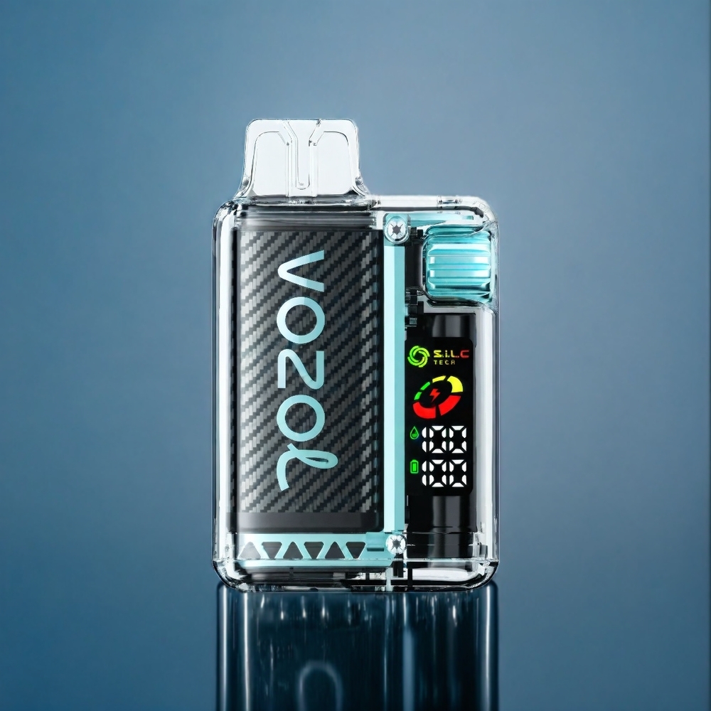 Miami Mint VOZOL Vista 20 000 Puffar 650mAh 2% Nikotin OLED Skärm S.i.L.C Teknik Dual Mesh Coil MCU Chip 65% PCR Sverige Grossist