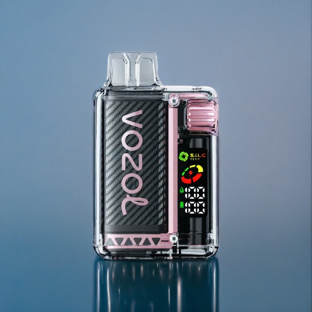 Persikis Peach Ice VOZOL Vista 20000 Puffar 650mAh 2% Nikotin 6-nivå Watt Justering Sverige Grossist
