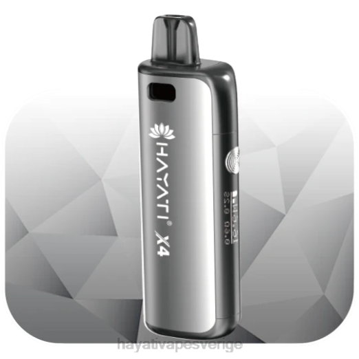 Hayati X4 påfyllningsbart podsystem - XN0860 Hayati Vape Shop midnattsgrå